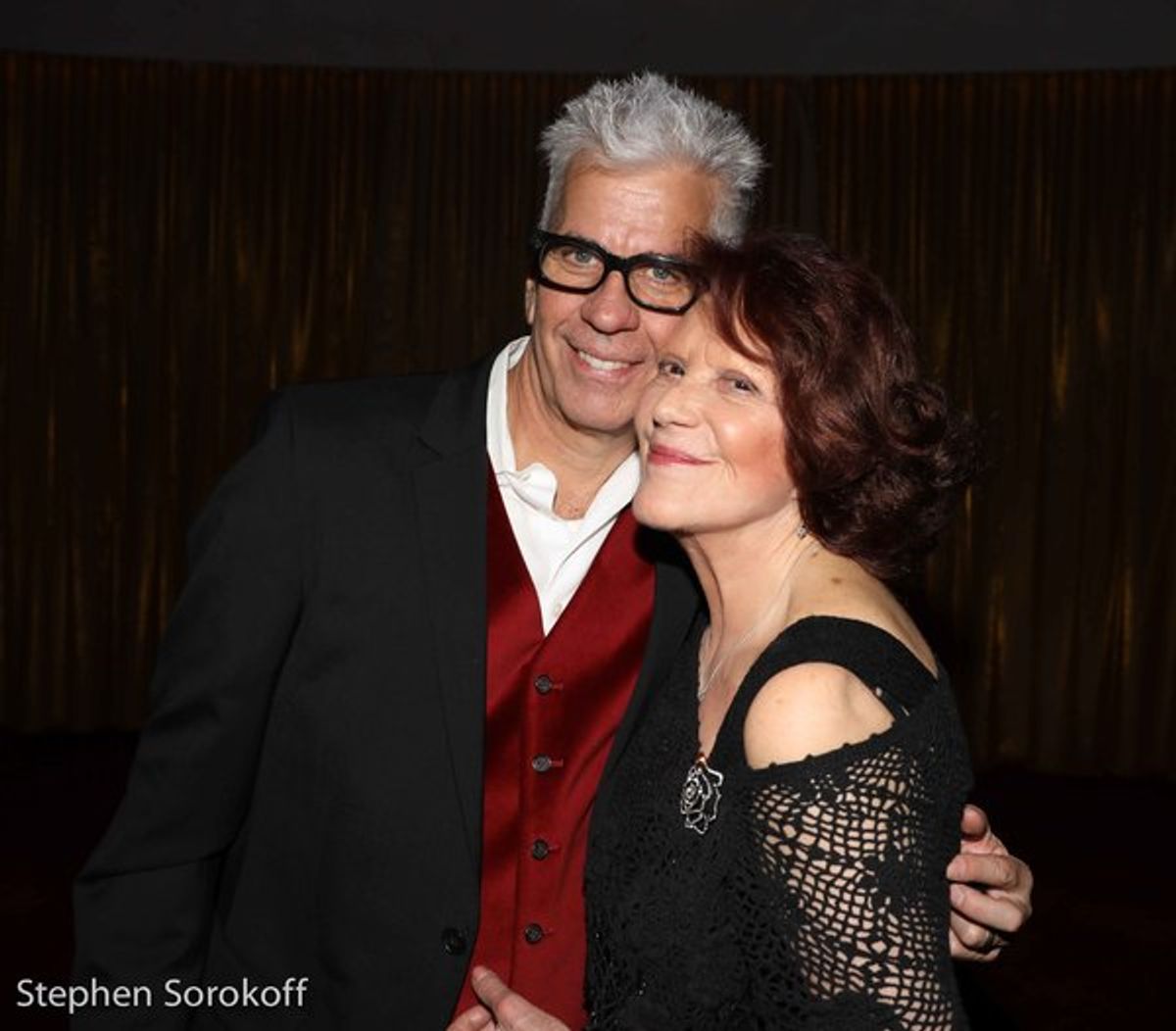 Steve Bakunas & Linda Lavin at 