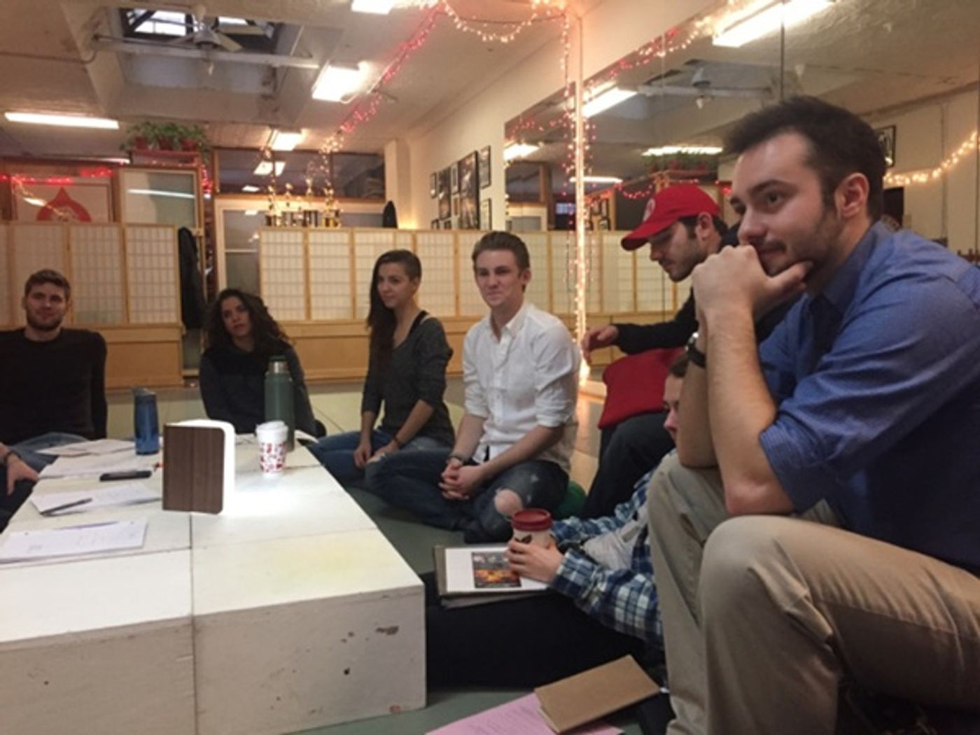 Photo Flash: THE VIDEO GAMES Kicks Off Rehearsals with Replacement Cast and Swings Photo Flash: THE VIDEO GAMES Kicks Off Rehearsals with Replacement Cast and Swings Image