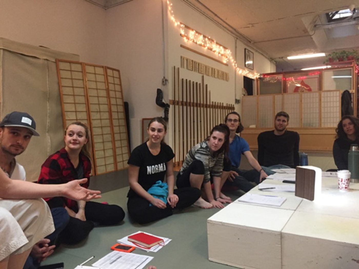 Photo Flash: THE VIDEO GAMES Kicks Off Rehearsals with Replacement Cast and Swings Photo Flash: THE VIDEO GAMES Kicks Off Rehearsals with Replacement Cast and Swings Image