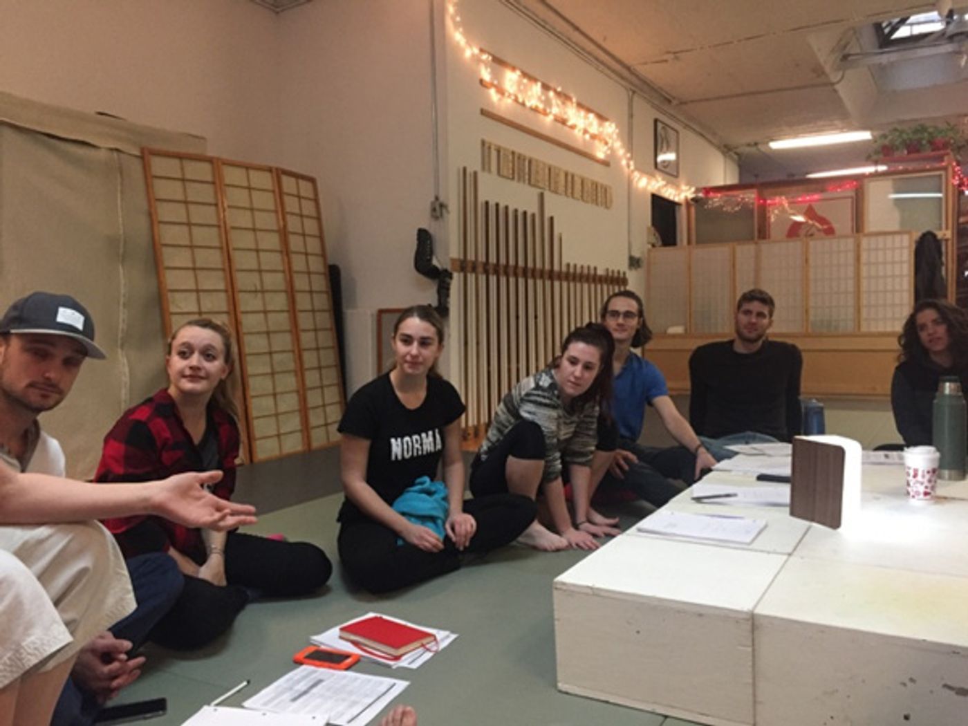 Photo Flash: THE VIDEO GAMES Kicks Off Rehearsals with Replacement Cast and Swings Photo Flash: THE VIDEO GAMES Kicks Off Rehearsals with Replacement Cast and Swings Image