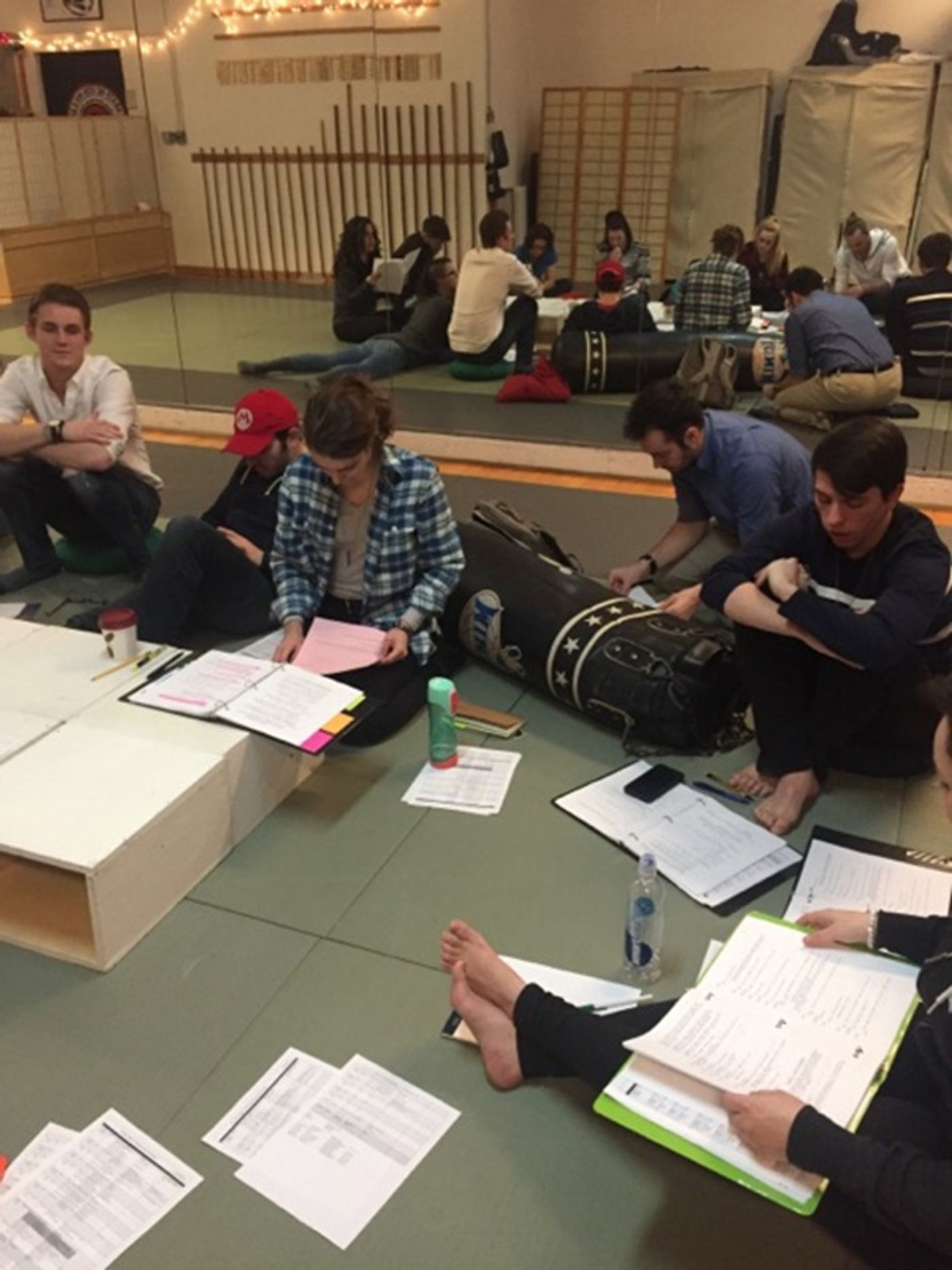 Photo Flash: THE VIDEO GAMES Kicks Off Rehearsals with Replacement Cast and Swings Photo Flash: THE VIDEO GAMES Kicks Off Rehearsals with Replacement Cast and Swings Image