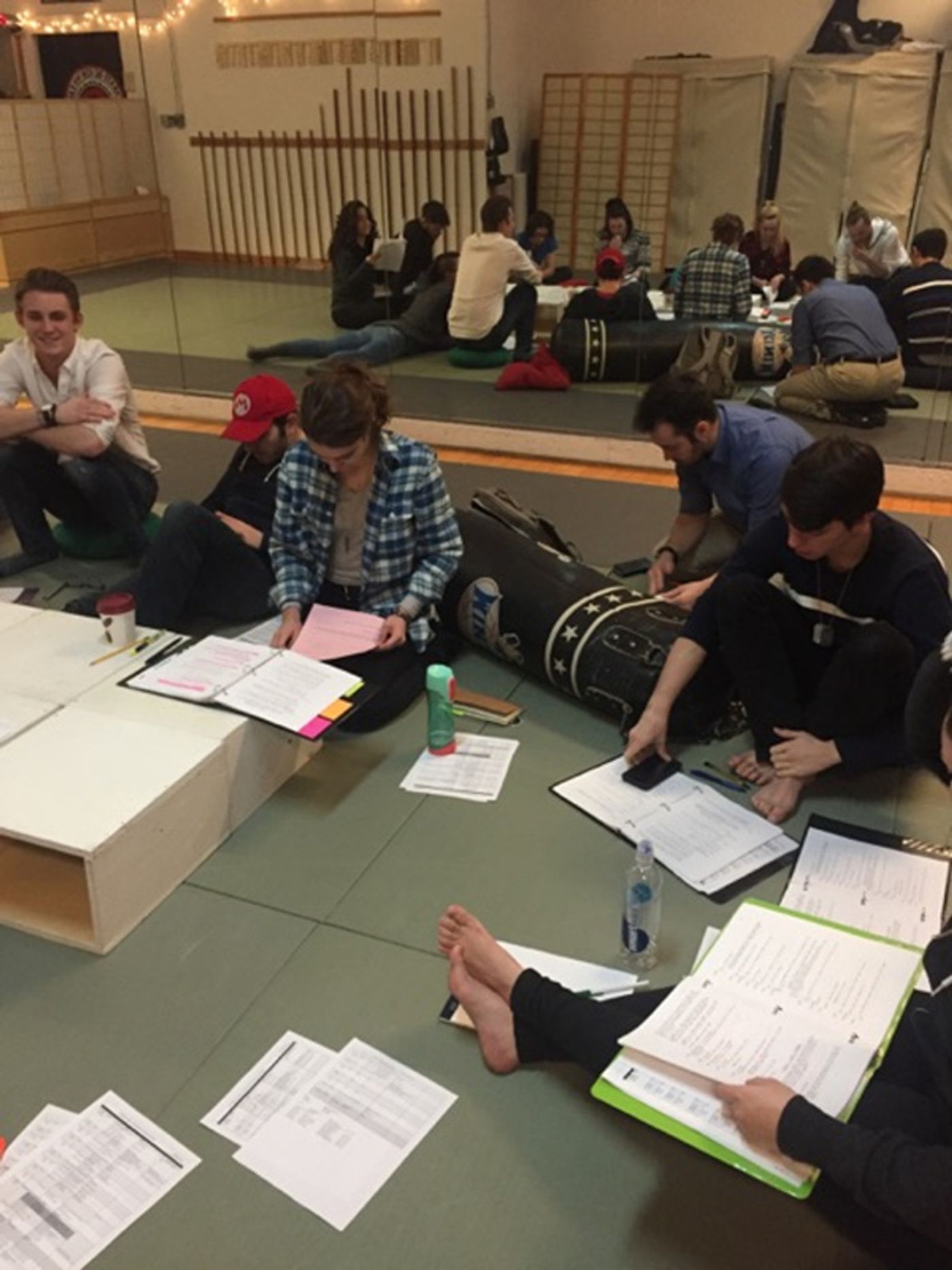 Photo Flash: THE VIDEO GAMES Kicks Off Rehearsals with Replacement Cast and Swings Photo Flash: THE VIDEO GAMES Kicks Off Rehearsals with Replacement Cast and Swings Image