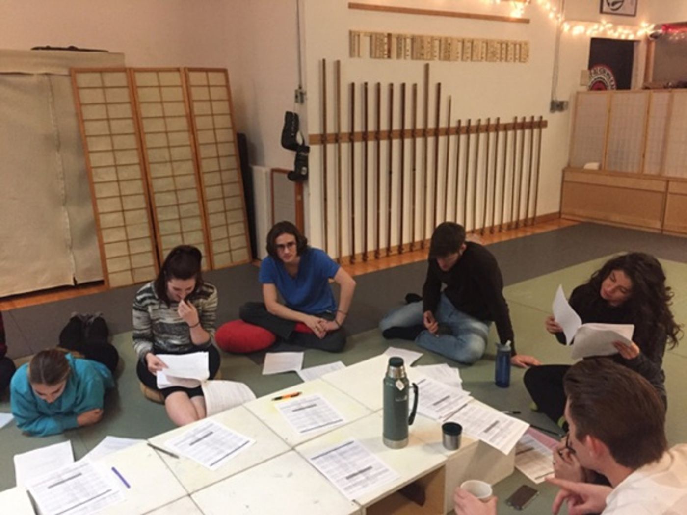 Photo Flash: THE VIDEO GAMES Kicks Off Rehearsals with Replacement Cast and Swings Photo Flash: THE VIDEO GAMES Kicks Off Rehearsals with Replacement Cast and Swings Image