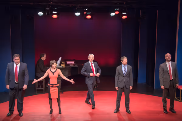 Michael McCoy, Vanessa Lemonides, Neal Mayer, Peter Benson, Will Erat, with Joshua Ro Photo