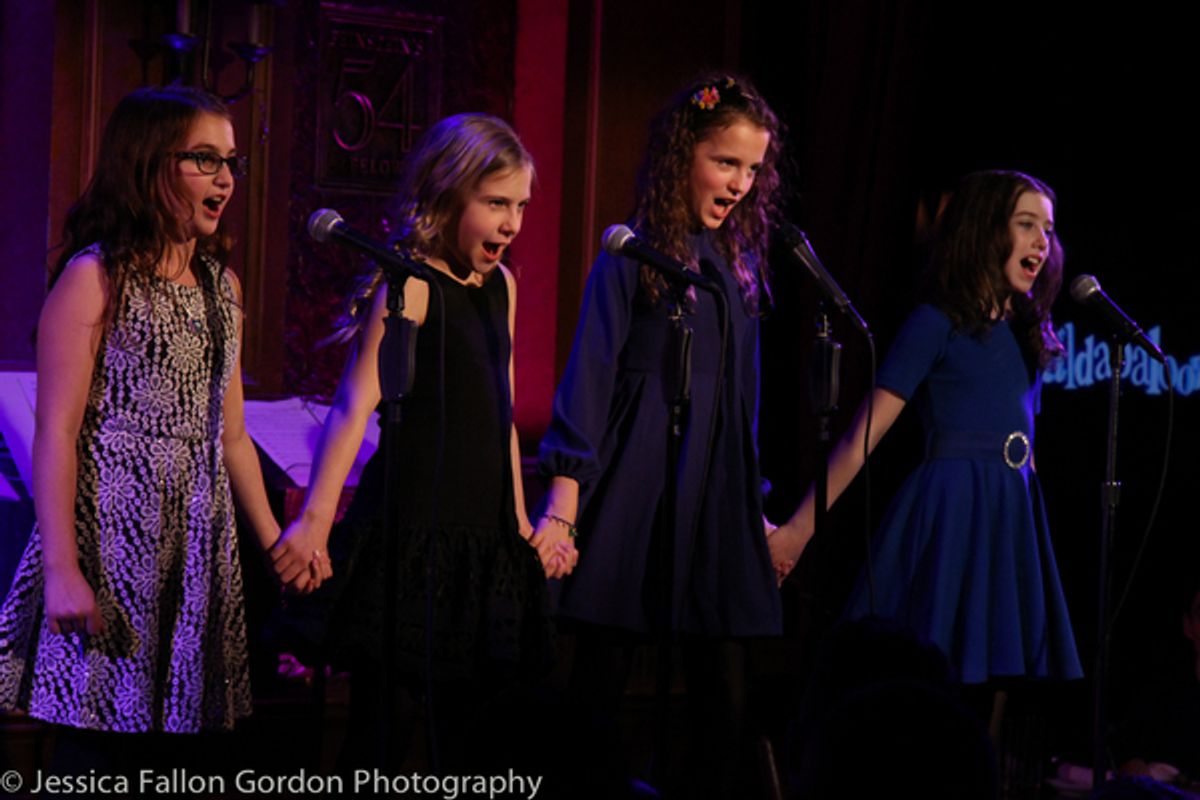 Eliza Holland Madore, Brooklyn Shuck, Fina Strazza and Tori Feinstein at 