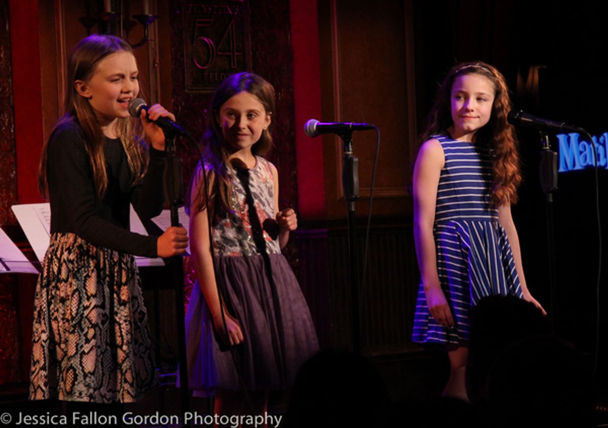 Willow McCarthy, Aviva Winick and Ava Briglia at 
