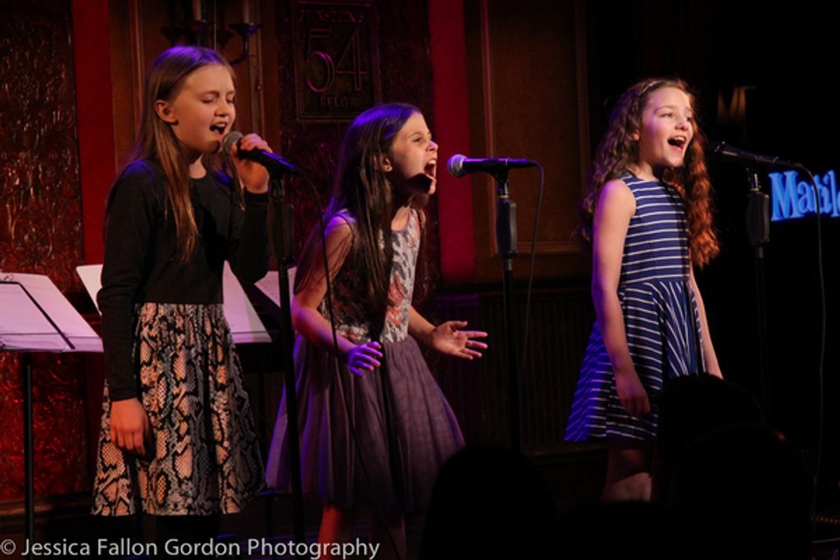 Willow McCarthy, Aviva Winick and Ava Briglia at 