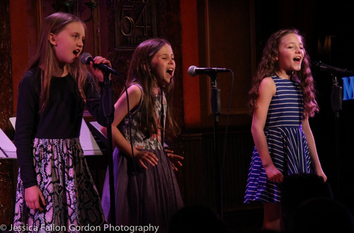 Willow McCarthy, Aviva Winick and Ava Briglia at 