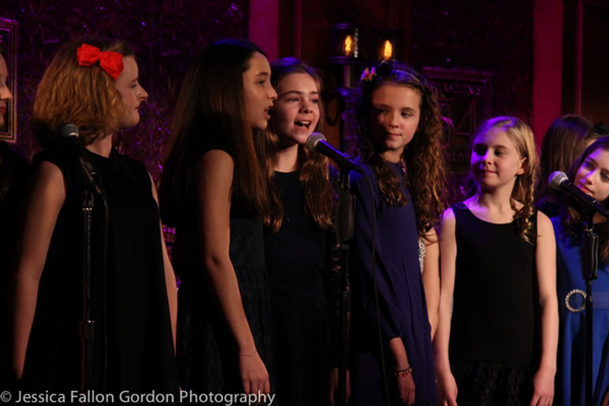 Milly Shapiro, Ava Ulloa, Paige Brady, Fina Strazza and Brooklyn Shuck at 