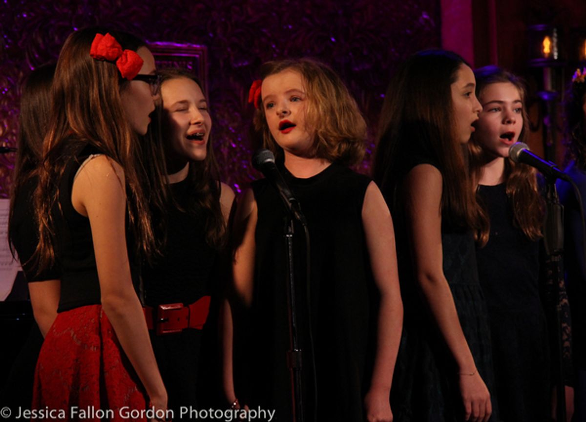 Oona Laurence, Sophia Gennusa, Milly Shapiro, Ava Ulloa and Paige Brady at 