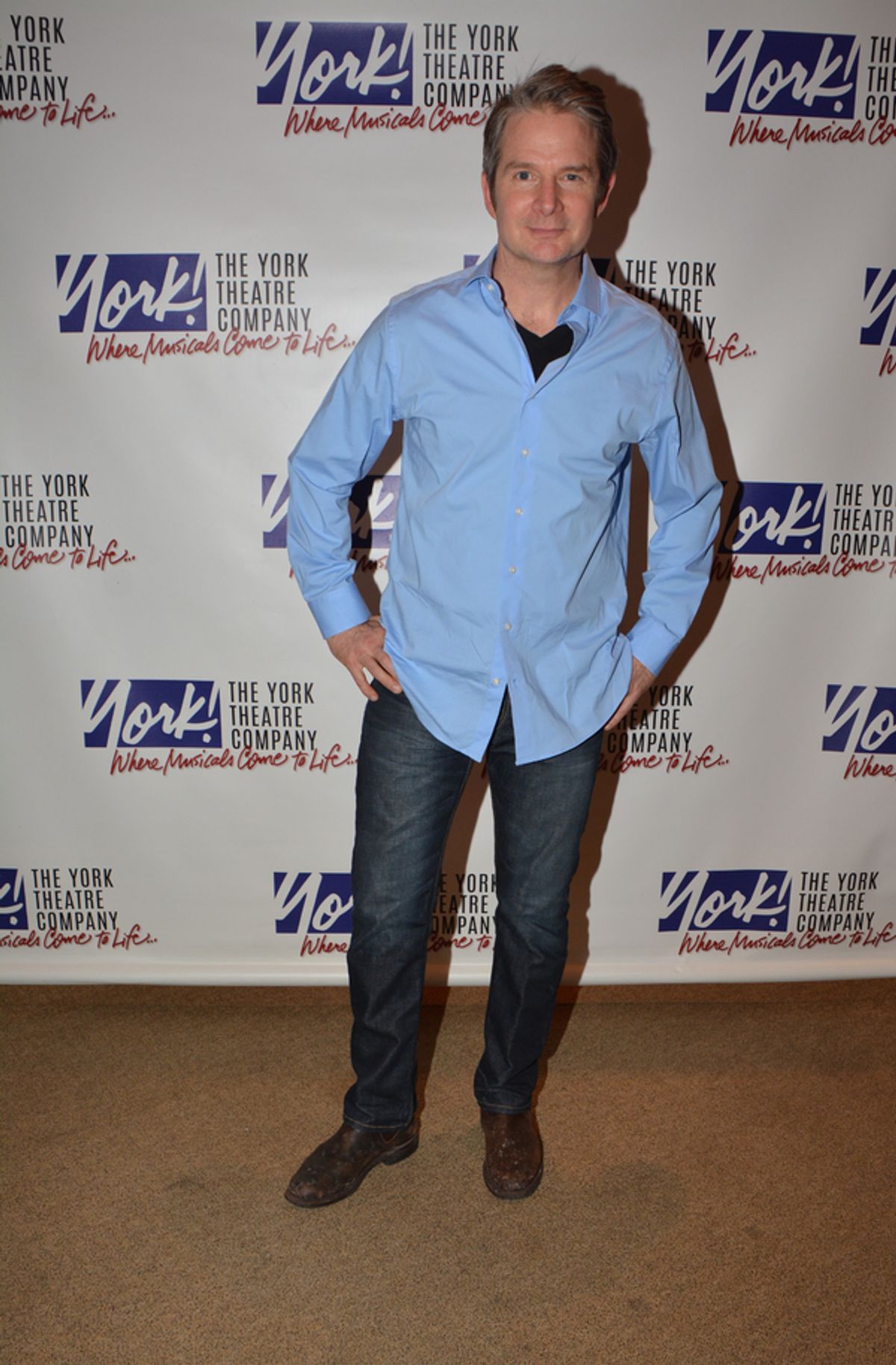 Peter Beson at MARK FELT, SUPERSTAR Celebrates Opening Night