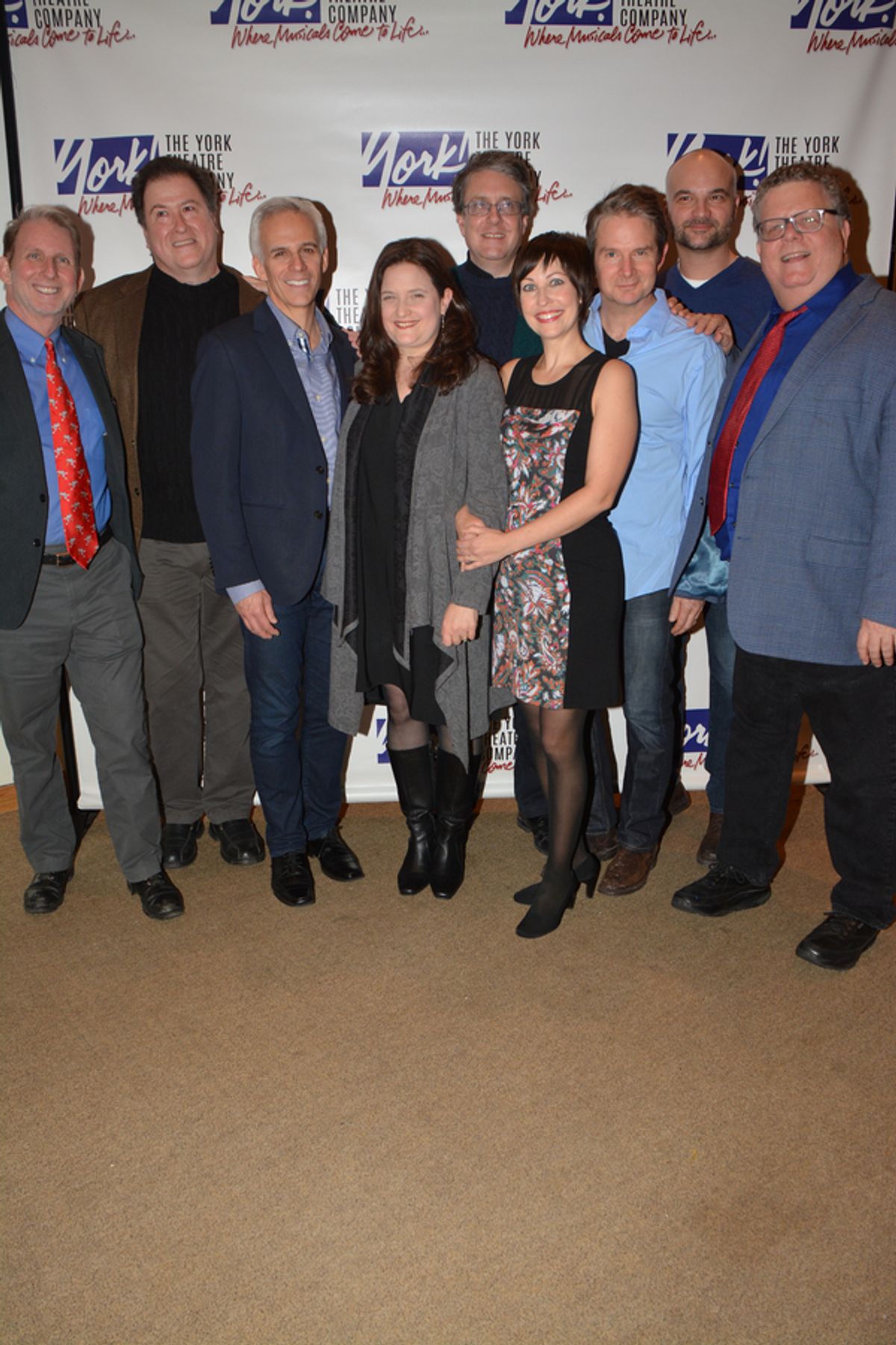 Evans Haile, Michael McCoy, Neal Mayer, Joshua Rosenblum, Annette Jolles, Vanessa Lemonides, Peter Benson, Will Erat and James Morgan at 