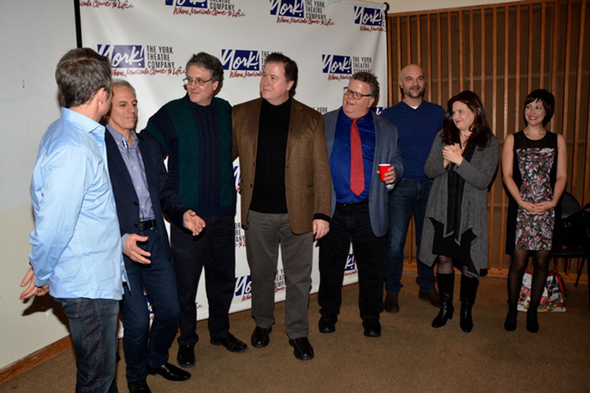 Peter Benson, Neal Mayer, Joshua Rosenblum, Michael McCoy, James Morgan, Will Erat, Annette Jolles and Vanesssa Lemonides at 