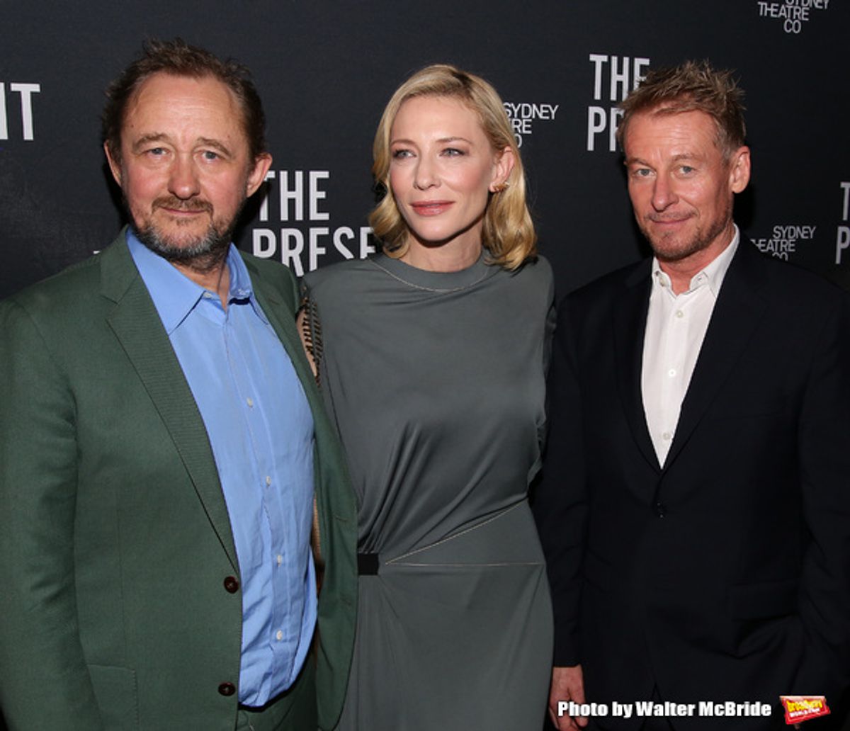 Andrew Upton, Cate Blanchett and Richard Roxburgh  at 