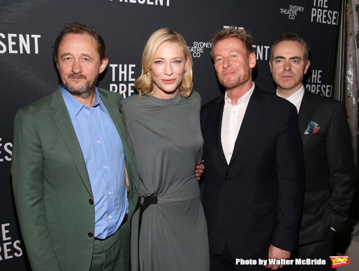 Andrew Upton, Cate Blanchett, Richard Roxburgh and John Crowley  at 