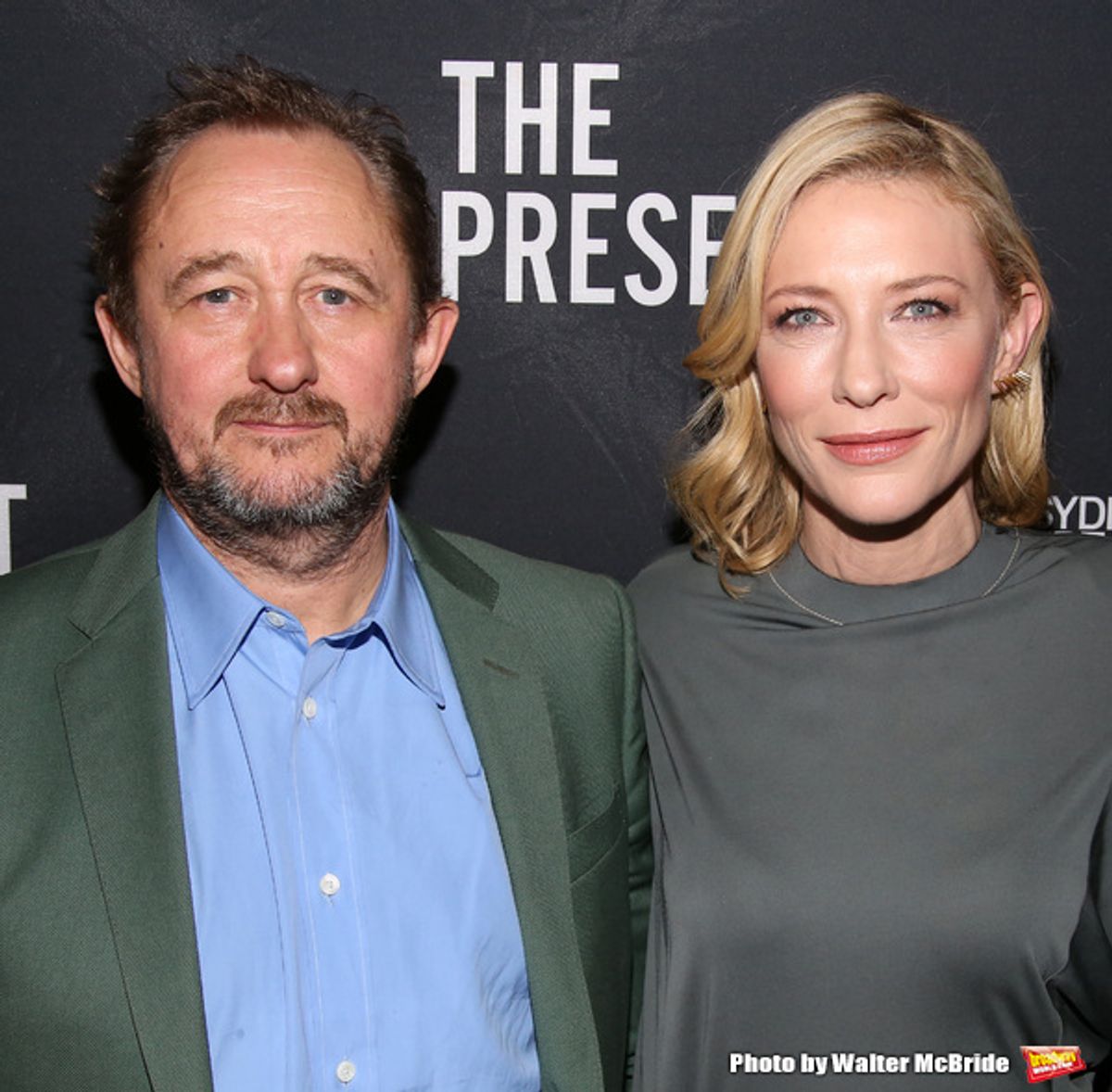 Andrew Upton and Cate Blanchett  at 