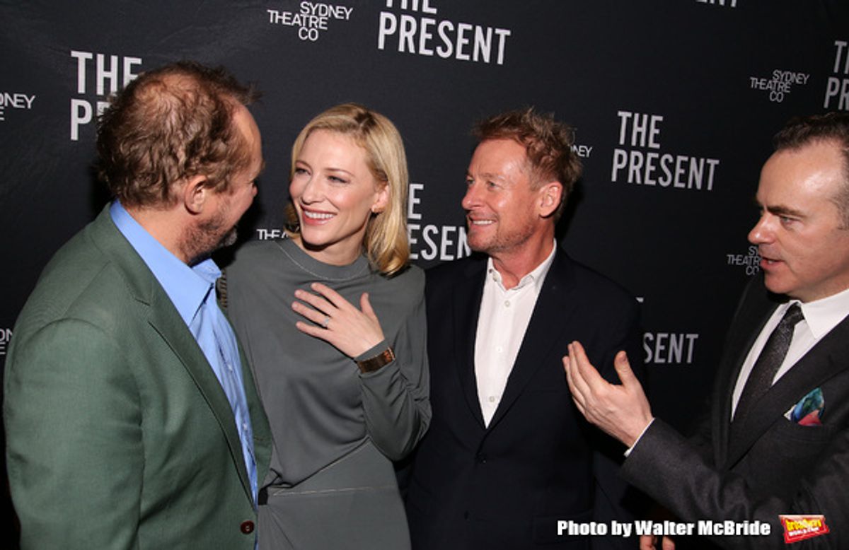 Andrew Upton, Cate Blanchett, Richard Roxburgh and John Crowley  at 