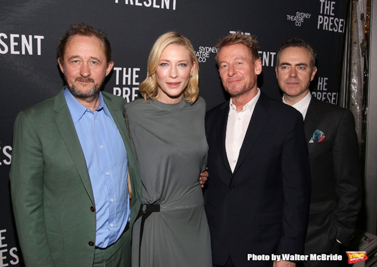 Andrew Upton, Cate Blanchett, Richard Roxburgh and John Crowley  at 