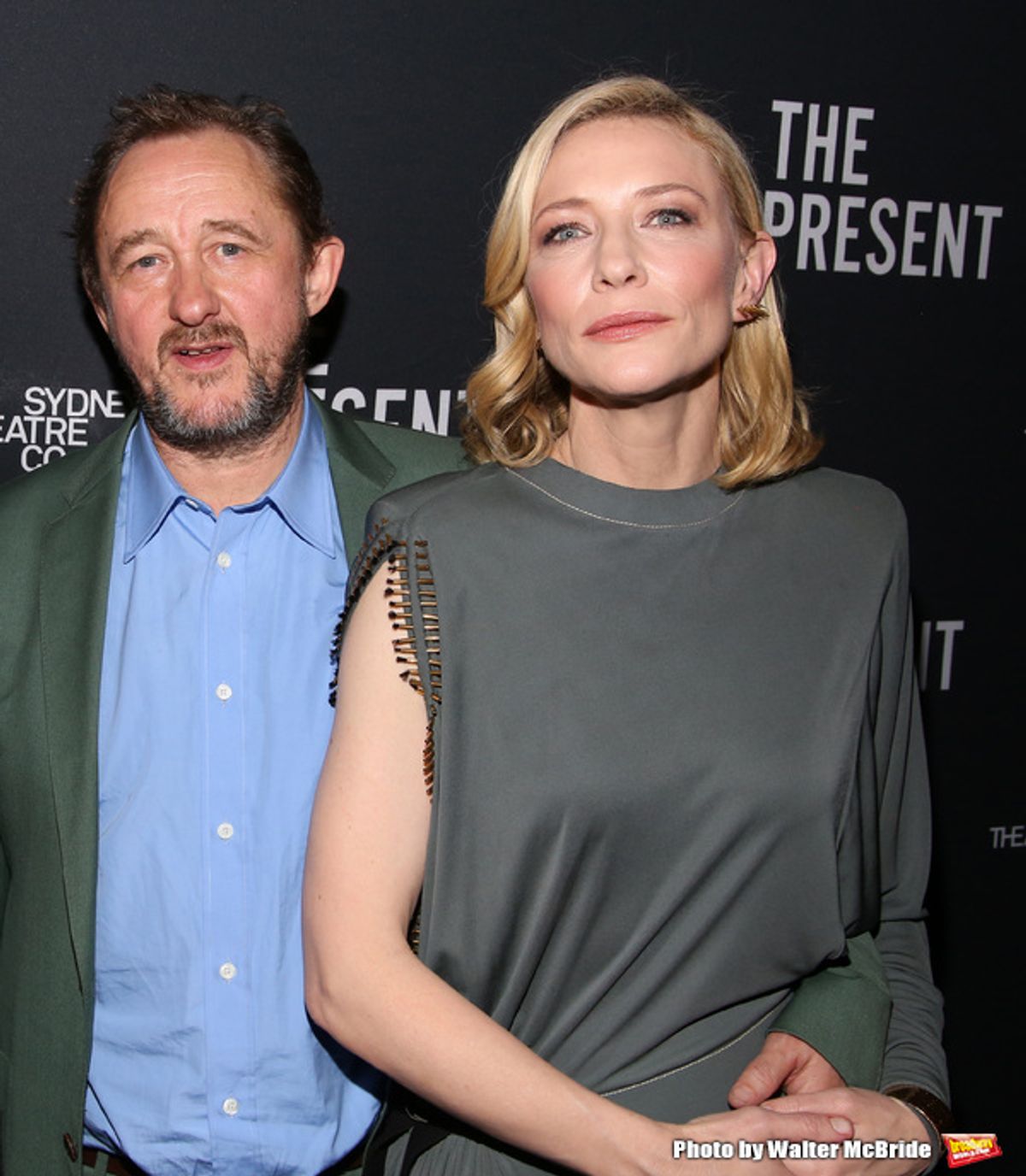 Andrew Upton and Cate Blanchett  at 
