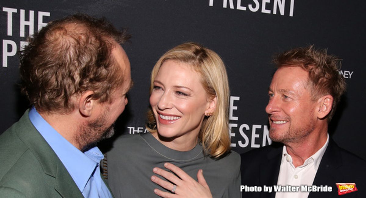 Andrew Upton, Cate Blanchett and Richard Roxburgh  at 