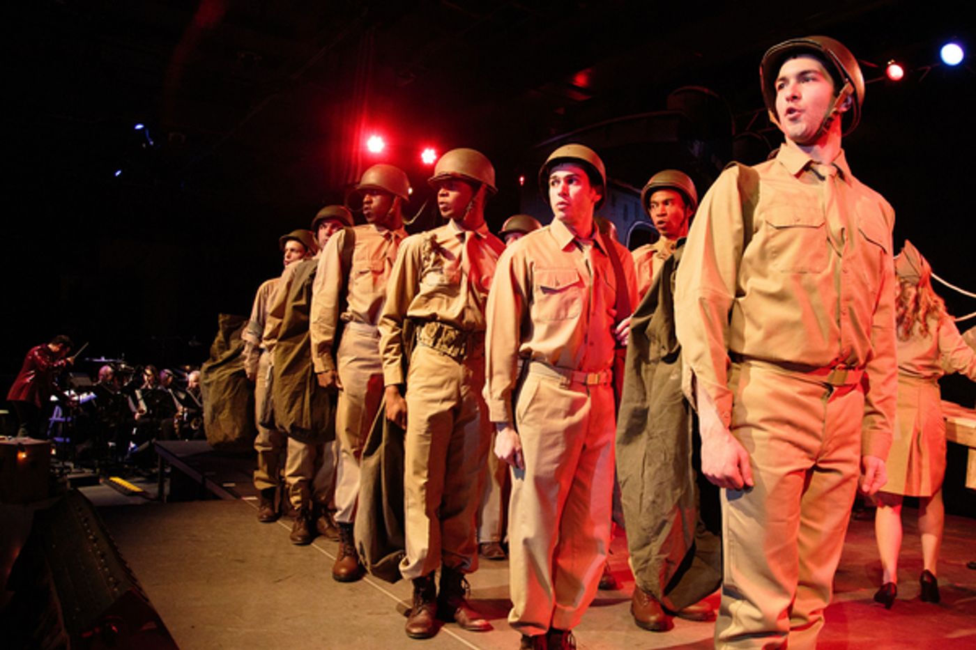 Photo Flash: First Look at Laura Osnes, Will Swenson & Company in Waterwell's BLUEPRINT SPECIALS  Image