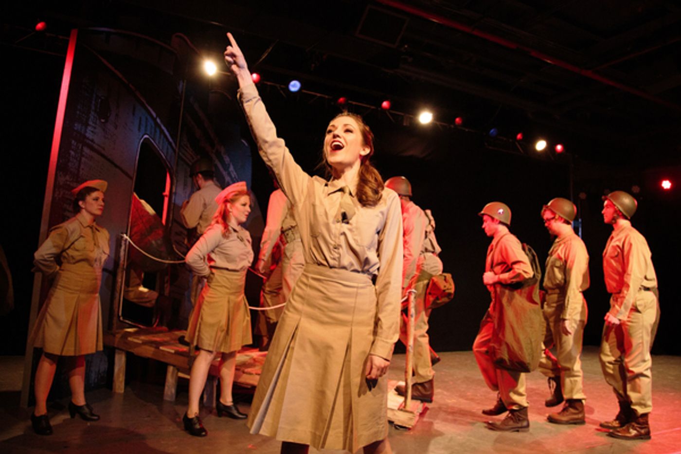 Photo Flash: First Look at Laura Osnes, Will Swenson & Company in Waterwell's BLUEPRINT SPECIALS  Image