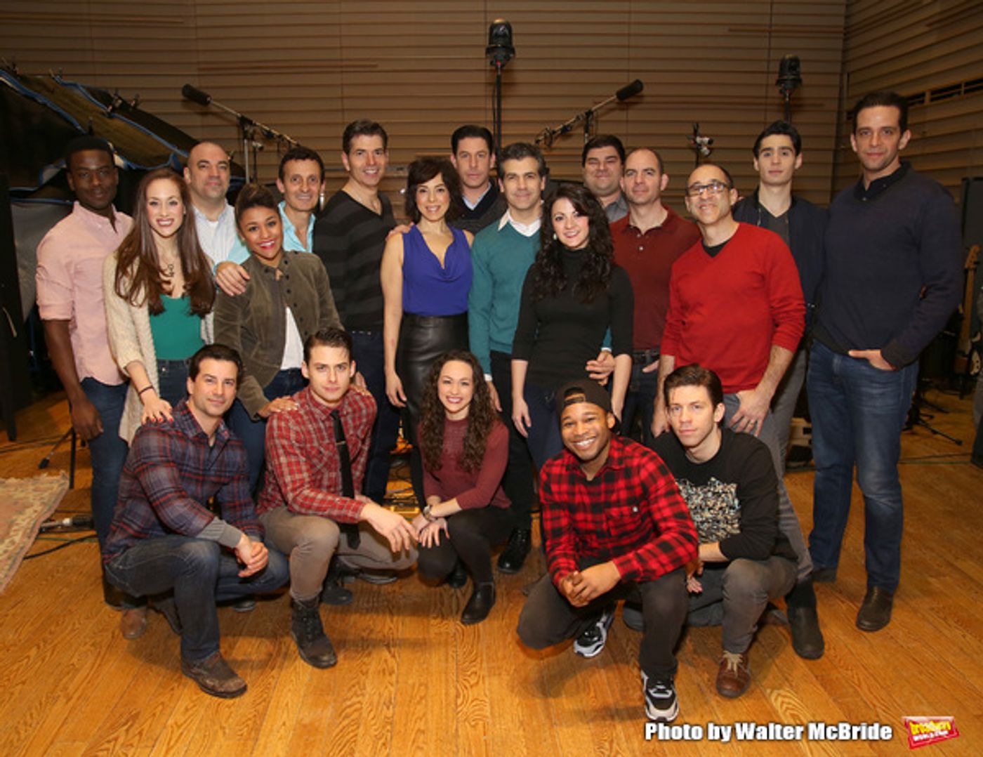 Photo Coverage: In the Recording Studio with A BRONX TALE  Image