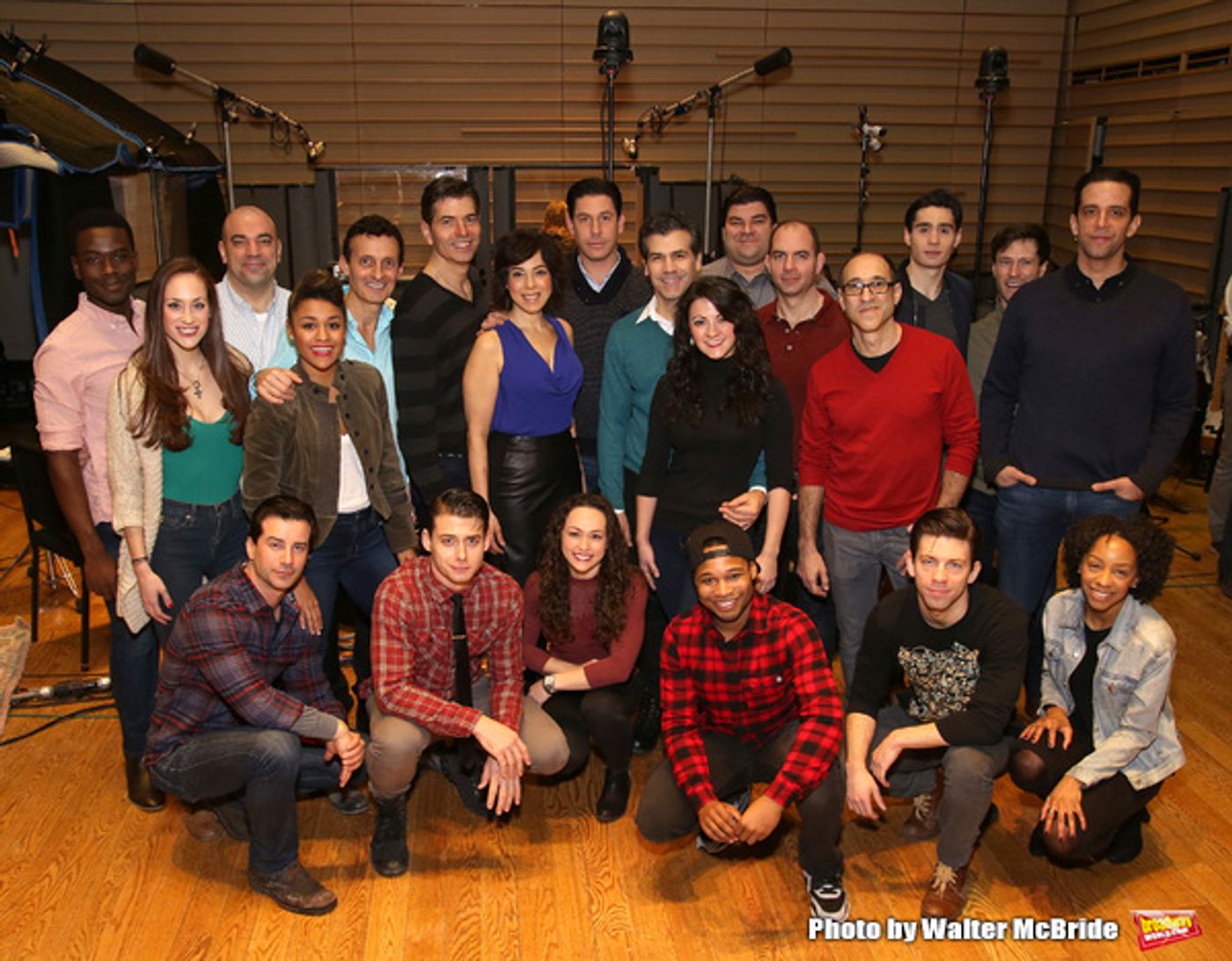 Photo Coverage: In the Recording Studio with A BRONX TALE  Image