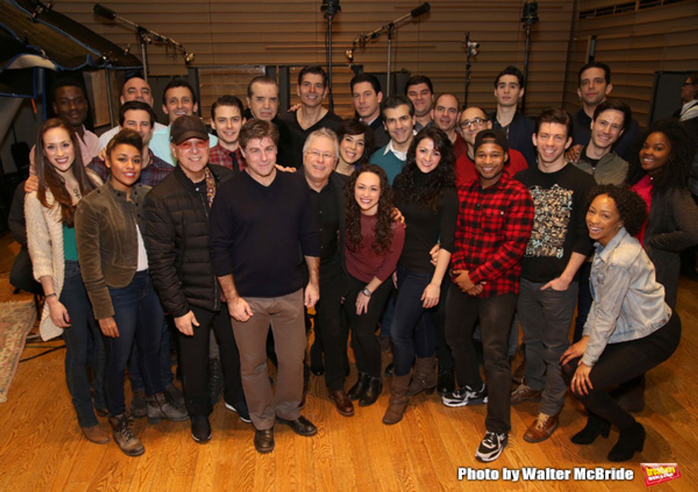 Photo Coverage: In the Recording Studio with A BRONX TALE  Image