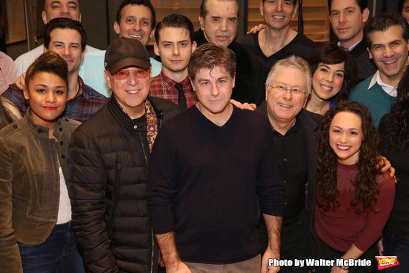 Photo Coverage: In the Recording Studio with A BRONX TALE  Image