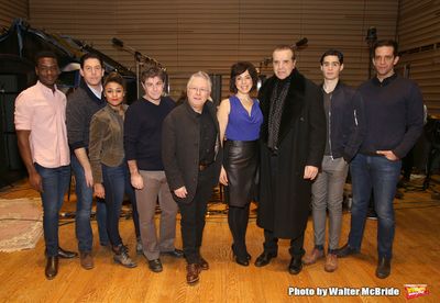 Bradley Gibson, Richard H. Blake, Ariana DeBose, Glenn Slater, Alan Menken,  Lucia Gi Photo