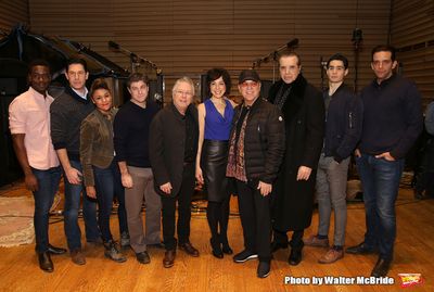 Bradley Gibson, Richard H. Blake, Ariana DeBose, Glenn Slater, Alan Menken,  Lucia Gi Photo