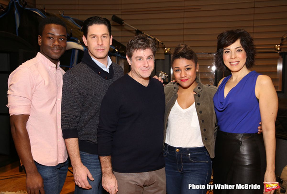 Bradley Gibson, Richard H. Blake, Glenn Slater, Ariana DeBose and Lucia Giannetta  at 