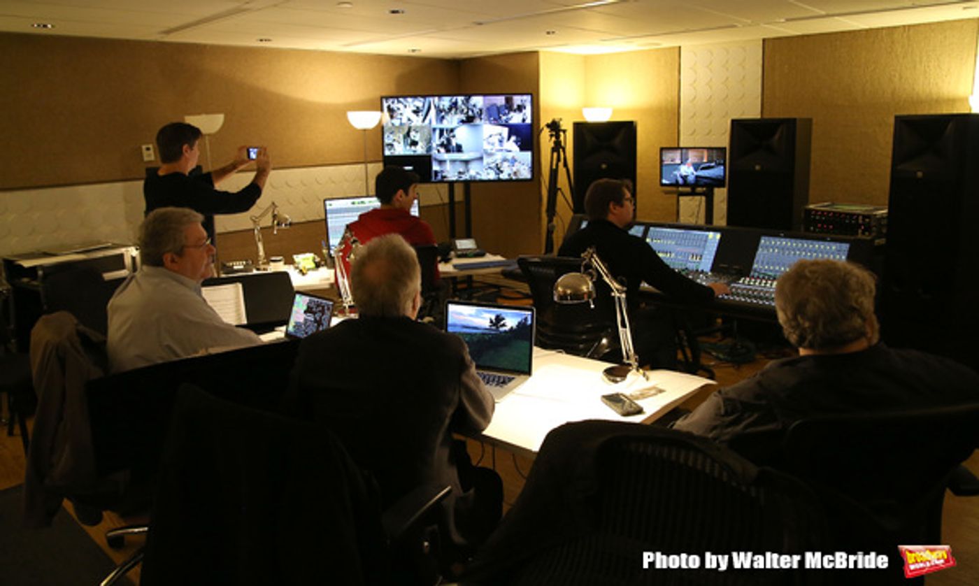 Photo Coverage: In the Recording Studio with A BRONX TALE  Image