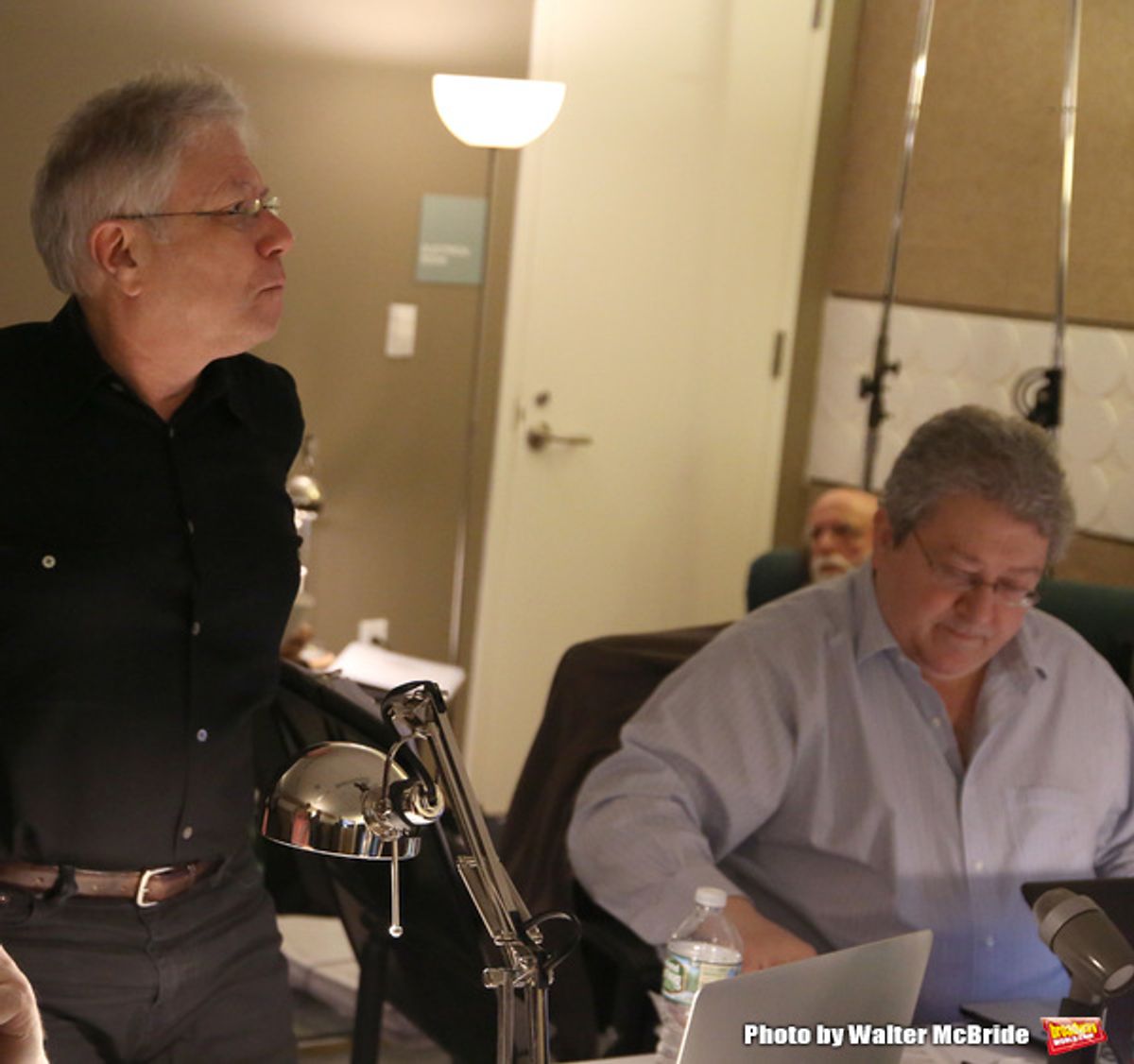 Alan Menken, and Ron Melrose at 