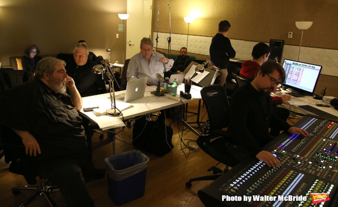 Photo Coverage: In the Recording Studio with A BRONX TALE  Image