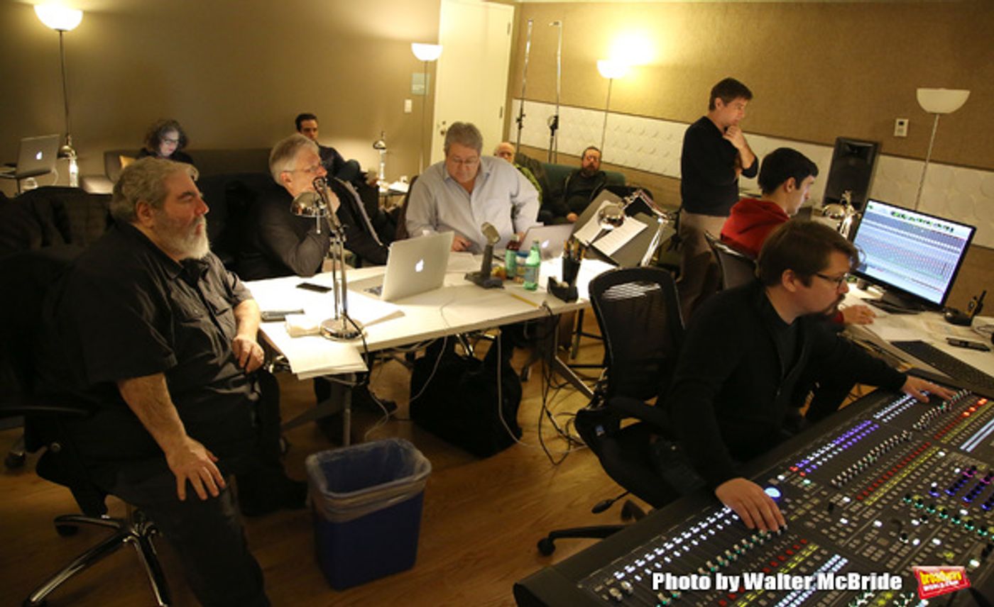 Photo Coverage: In the Recording Studio with A BRONX TALE  Image