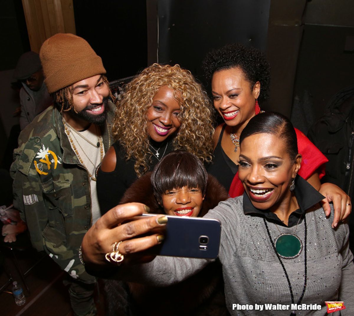 Ty Hunter, Meli'sa Morgan, Melba Moore, Jacqueline B. Arnold and Sheryl Lee Ralph at 
