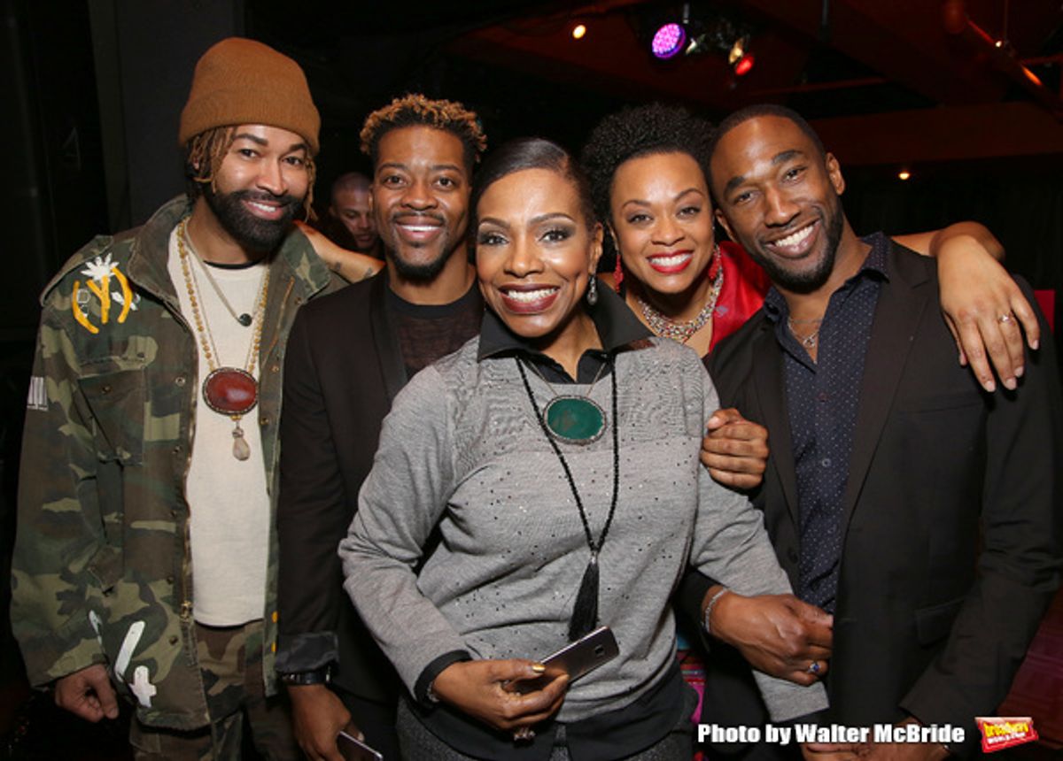 Ty Hunter, Kendrell Bowman, Sheryl Lee Ralph, Jacqueline B. Arnold and Anthony Wayne at 