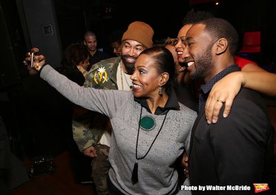 Ty Hunter, Sheryl Lee Ralph, Anthony Wayne and Jacqueline B. Arnold Photo