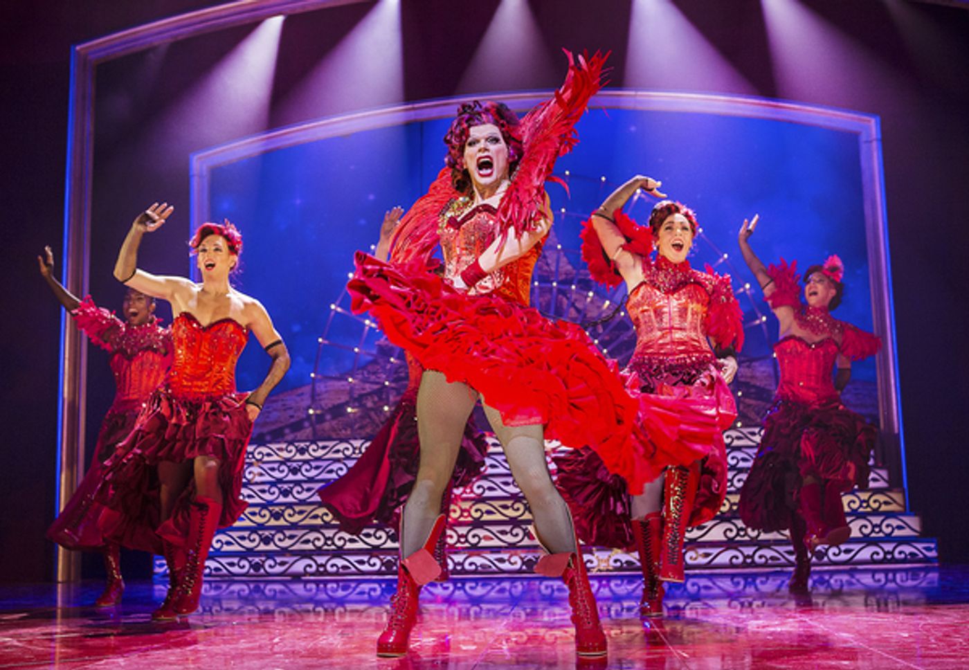 Photo Flash: See LA CAGE AUX FOLLES Sashay onto the Road!  Image