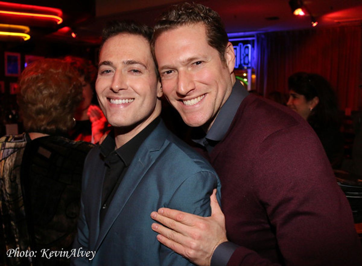 Randy Rainbow and Victor Wisehart at 