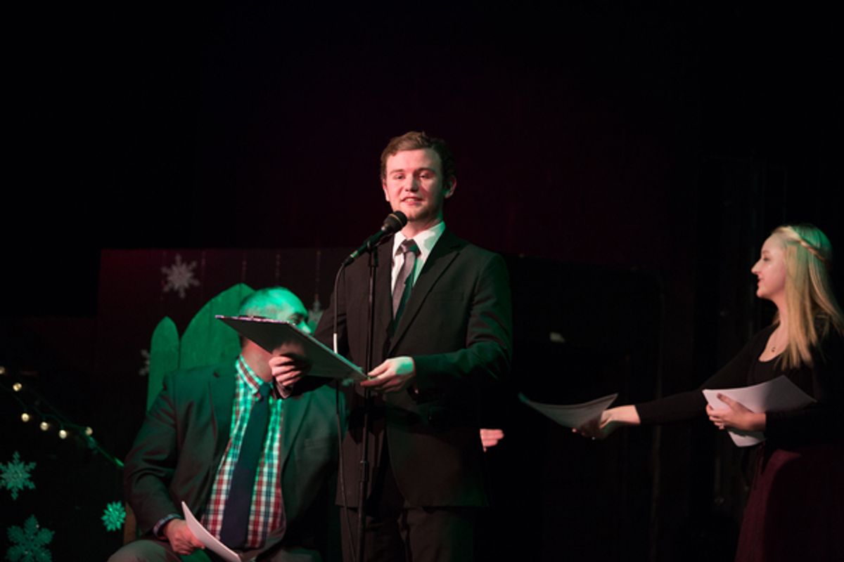 Bryce McDonald, Austin Jeffrey Smith and Lucy Turner at 