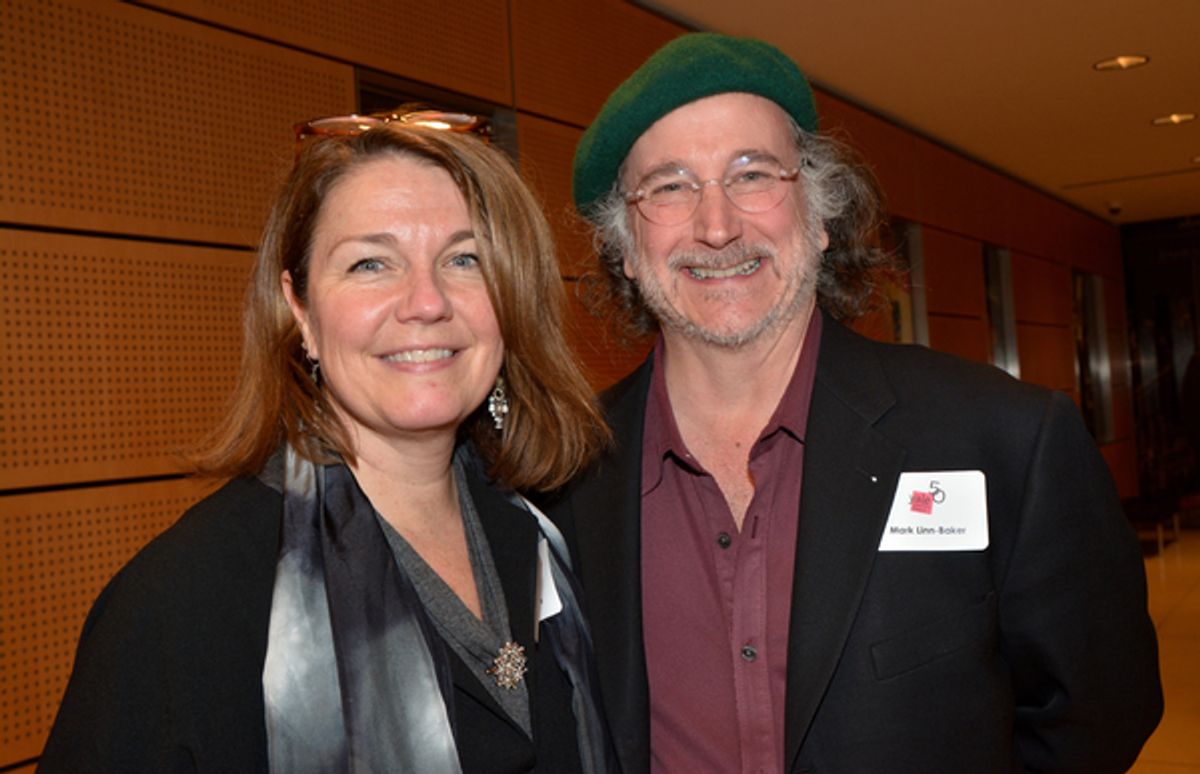 Christa Justus and Mark Linn-Baker at 