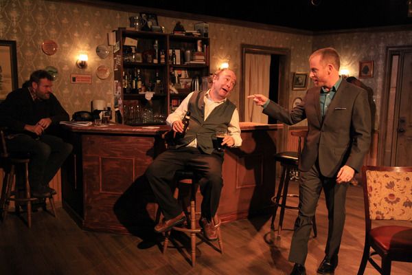 (left to right) Jeff Christian, Brad Armacost and Dan Waller in Irish Theatre of Chic Photo
