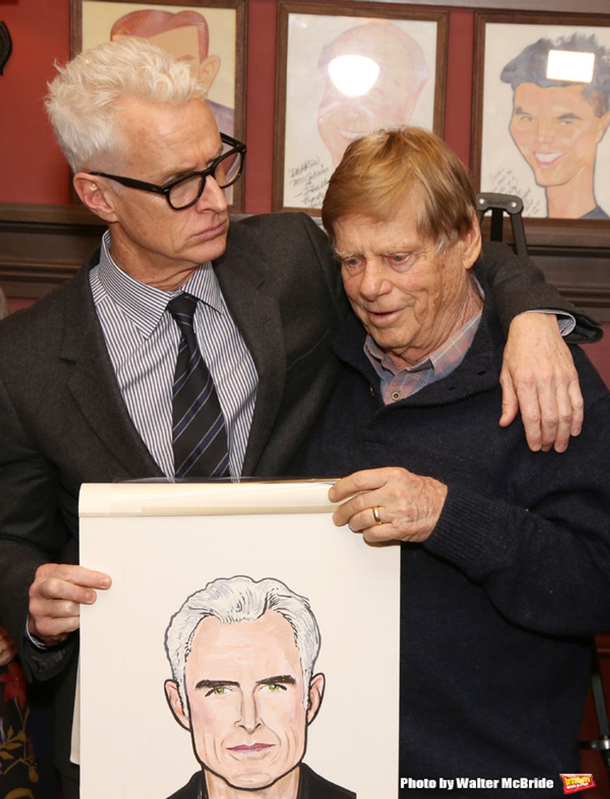 John Slattery and Robert Morse at 
