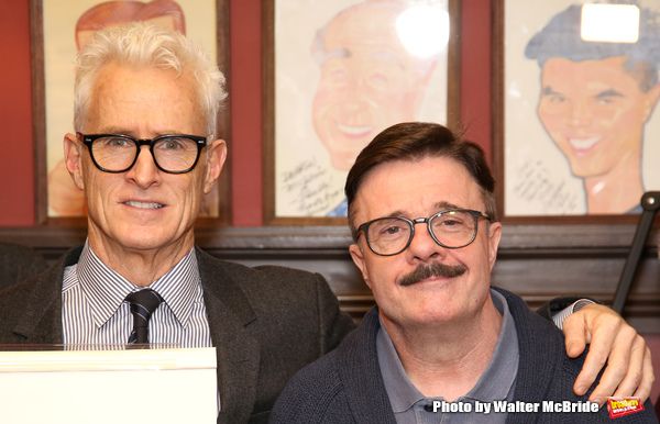 John Slattery and Nathan Lane Photo