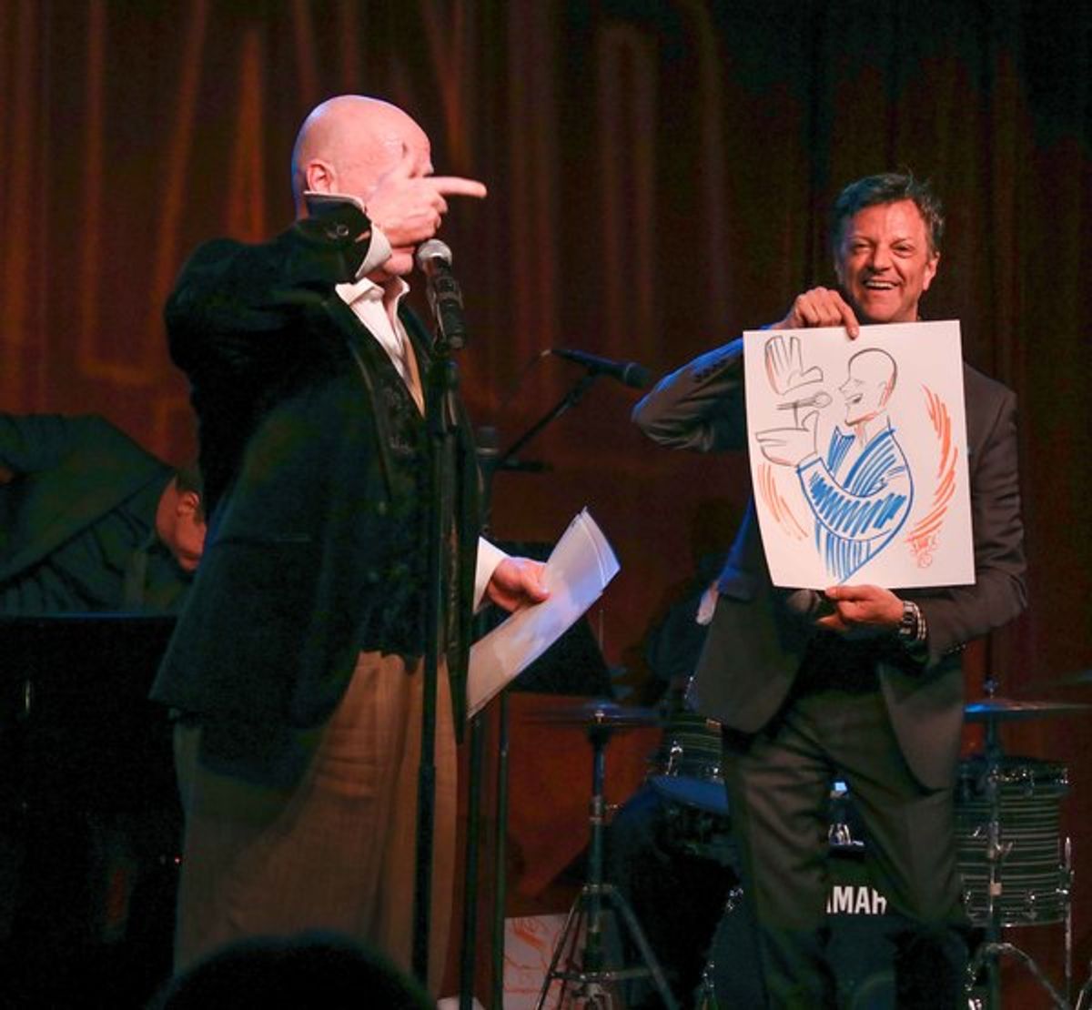 Michaell Richard Kelly-Cataldi & Jim Caruso at 