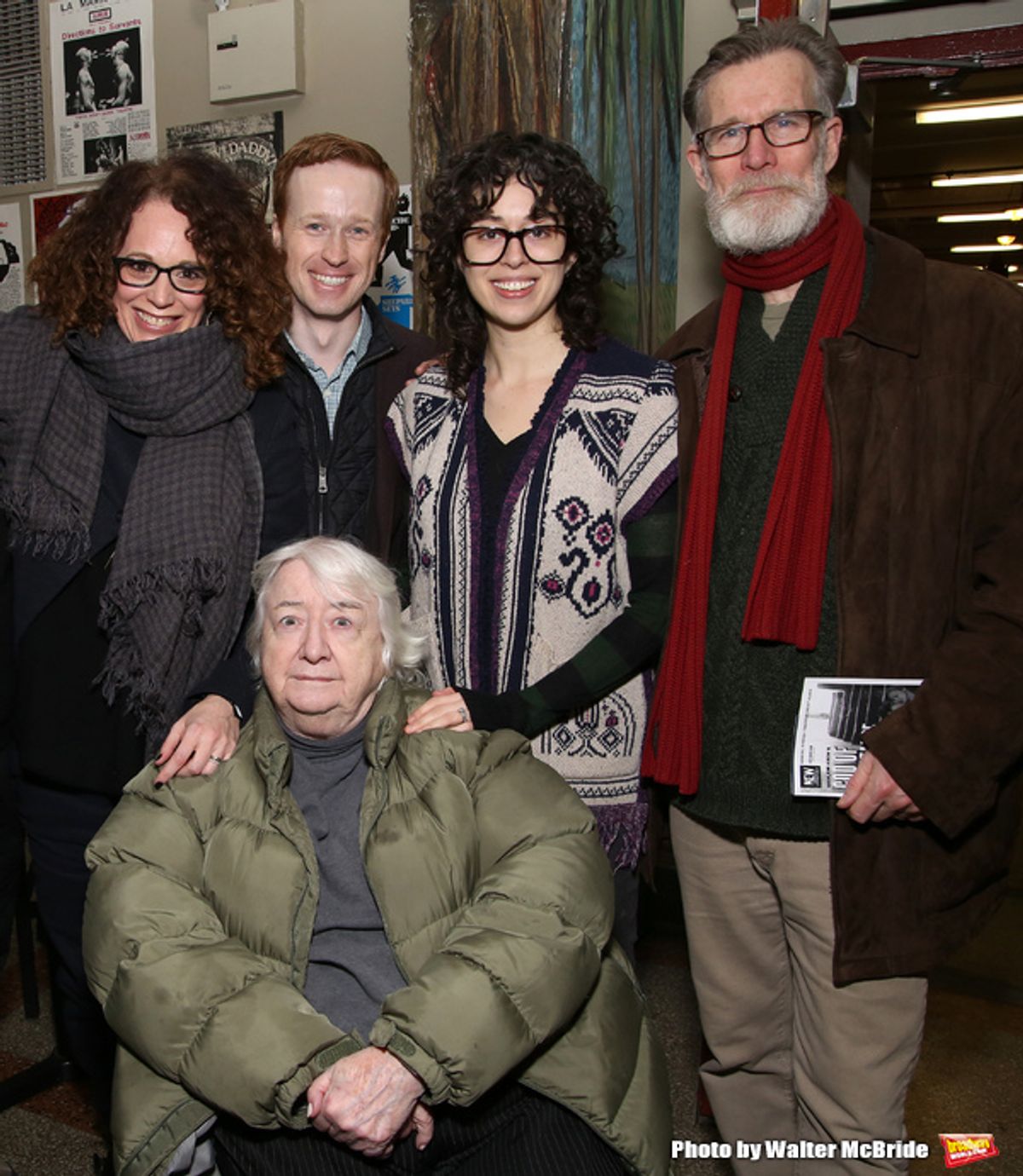 Rebecca Taichman, Elizabeth Ireland McCann, Cody Lassen, Adina Verson and Tom Nelis at 