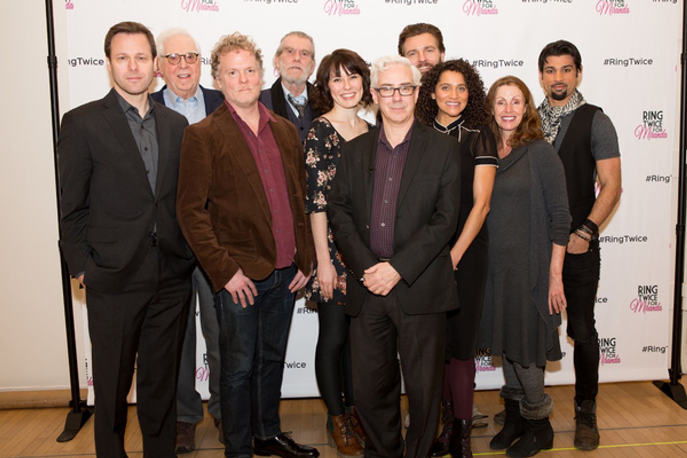 Photo Flash: Inside Rehearsal for RING TWICE FOR MIRANDA Off-Broadway  Image